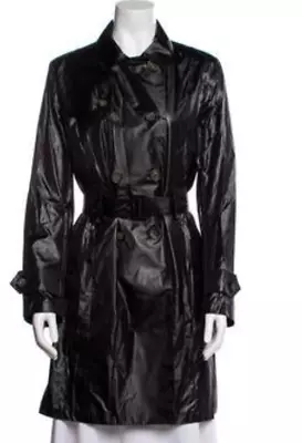 Cinzia Rocca Black Trench Coat NWT New Size 8 • $149