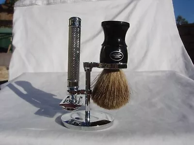 Muhle Safety Razor- Brush - And Stand Set - Germany • $175