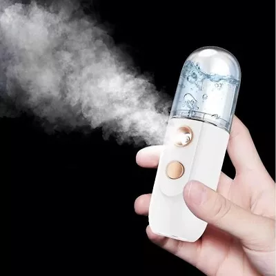 Mini Portable Humidifier Facial Steamer Device Beauty Spray • $6.95