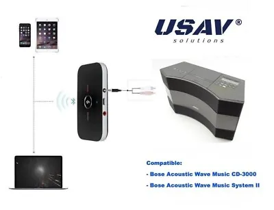 OEM Bluetooth Adapter For Bose Acoustic Wave Music System II | CD-3000 • $23.88
