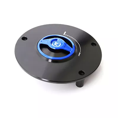 Blue REVO Motorcycle Fuel Cap Keyless For Honda CBR 600 F4I F4 F3 F2 91-08 07 06 • $53.49