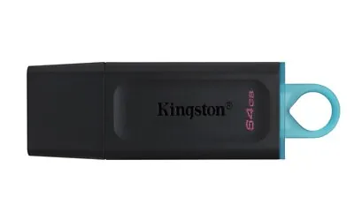 £5.75 • Buy Kingston DataTraveler Exodia 64GB USB 3.0 Flash Stick Pen Memory Drive - Black 
