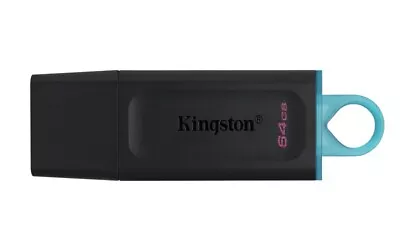 £5.75 • Buy Kingston DataTraveler Exodia 64GB USB 3.0 Flash Stick Pen Memory Drive - Black 