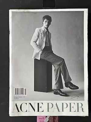 ACNE PAPER Magazine #3 Autumn 2006 Cover Alex Foxton By Snowdon • £60.26