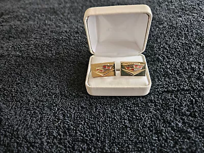 Vintage Cadillac Emblem Cuff Links  • $15