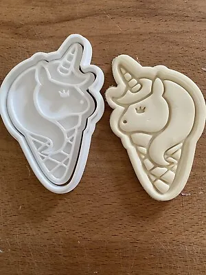 Ice Cream Cookie Cutter Unicorn • $12