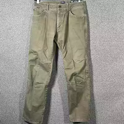 Kuhl Rydr Pants Men Size 34X32 Brown Straight Leg Khaki Chino Vintage Patina Dye • $68.88