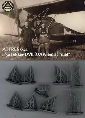 Aviattic Decals 1/32 FOKKER D-VII OAW Built  MID  VERSION Resin Conversion Set • $49.99