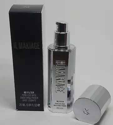 IL MAKIAGE NO FILTER PORELESS BASE SMOOTHING PRIMER- 25ml/0.84 Oz NEW In BOX • $39.85