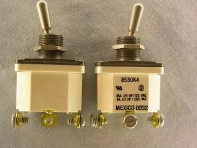 2 Eaton 8530K4 SPDT Econoswitch Sealed Toggle Switches • $21.99