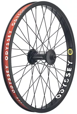 NEW Odyssey Stage-2 Front Wheel - 20  3/8  X 100mm Rim Brake Black • $129.99