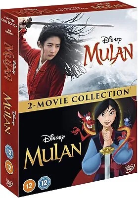 Mulan: Live Action And Animation - 2 Movie Collection (DVD) **NEW** • £4.75