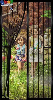 Magnetic  Fly  Screen  Door   Heavy  Duty  Bug  Mesh  Curtain  With  Powerful   • £20.78