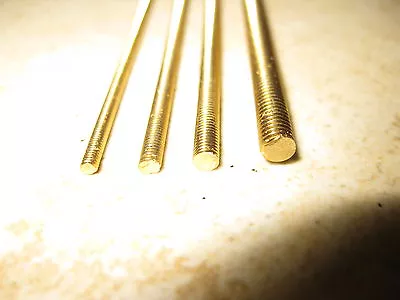 £3.80 • Buy Threaded Brass Rod, M2, M2.5, M3, M4, M5, M6 & M8 All 330mm Long