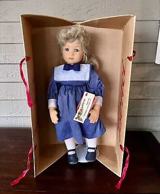 Lenci Doll Named Alume From Nurnberg Toy Fair 1994 18” Tall With Original Box  • $85.47