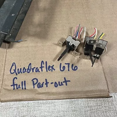 Quadraflex 767 Stereo Receiver Part-Out 3 Selector Switches Deoxed And Tested • $20