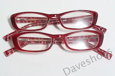 $9.39 • Buy New Women's 2 Pairs Foster Grant Wine Jackie WIN Reading Glasses W/spring Hinges