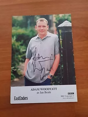 Eastenders - Adam Woodyatt - Hand Signed Cast Card  • £7