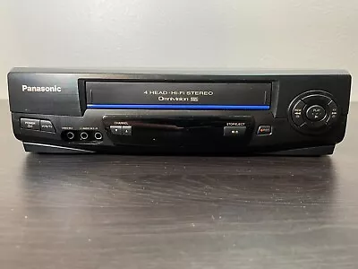Panasonic Omnivision VHS Hi Fi Stereo 4Head VCR - PV-V4521 - Tested - No Remote • $63.99