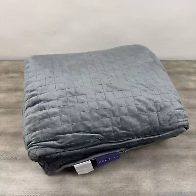 Pottery Barn Gravity Weighted Blanket & Duvet 20lbs Gray Single 48 W X 72 L • $189.95