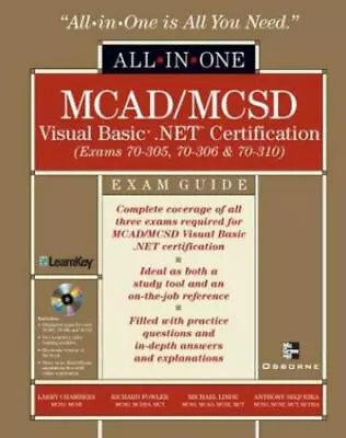 MCAD/MCSD Visual Basic .NET Certification All-in-One Exam Guide Larry Chambers • $10.27