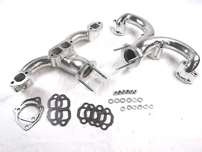 Chevy SBC 305 327 350 Ram Horn Header Set Ceramic H64501H • $274.99