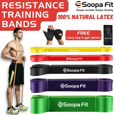 $43.45 • Buy Essential Resistance Bands Set Heavy Duty Power Home Fitness Workout Exercise