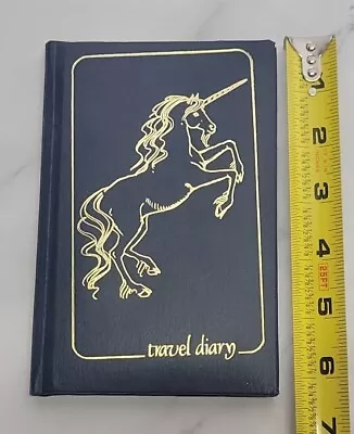 Vintage Unicorn Travel Diary W/ Maps Estimated 4x6 • $4.99
