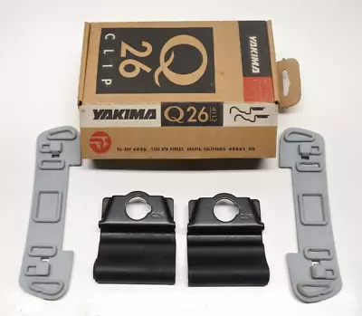 Yakima Q Clips Q26 With Two Gray Pads - Stickers In Place - Car Roof Bike Rack • $10