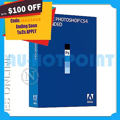 Adobe PhotoShop Extended CS4 V11 UPG Version For MAC CS • $588