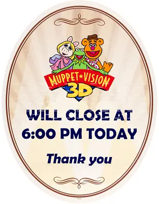 Disney - Muppets Sign (  11  X 14.5  ) Collector's Poster Print • $12.99