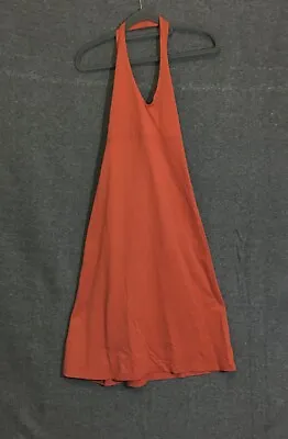 $21 • Buy Patagonia Women's Dress Medium Orange Athleisure Athletic 