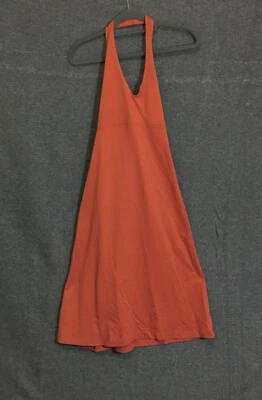 $21 • Buy Patagonia Women's Dress Medium Orange Athleisure Athletic 