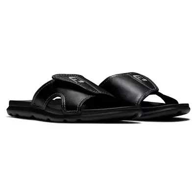 FootJoy 62904 Slide Golf Sandal In Black Size 7 US New • $29.98