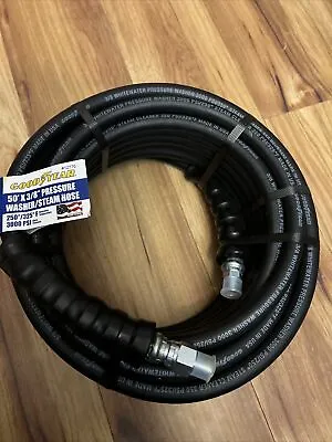 Goodyear Whitewater Pressure Washer/Steam Cleaner Hose 3/8inx50ft 3000 PSI 12770 • $195