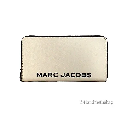 Marc Jacobs Large Marshmallow Pebbled Leather Continental Wristlet Wallet • £113.07