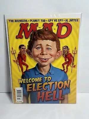 Mad Magazine #517! October 2012 Welcome To Election Hell • $7.99