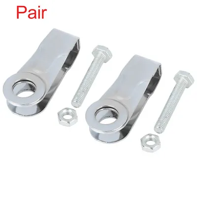 Pair 16mm Metal Motorcycle Chain Axle Adjuster Tensioner For Suzuki GS125 GN125 • $16.49