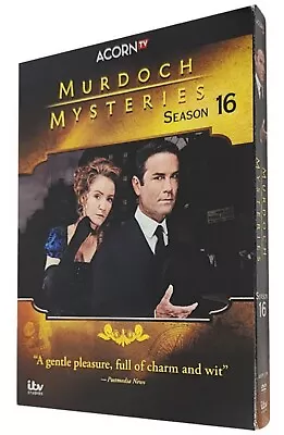 MURDOCH MYSTERIES: The Complete Series Season 16 On DVD TV-Series • $17.09