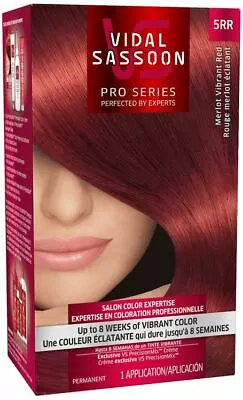 Vidal Sassoon Pro Series Permanent Hair Color 5RR Merlot Vibrant Red • $15