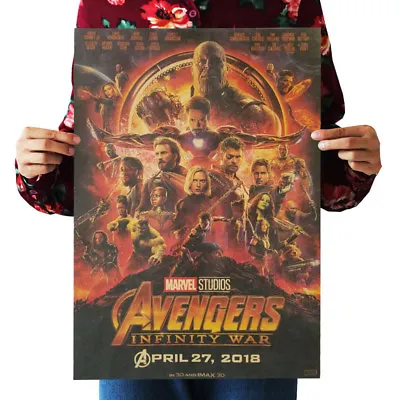   Infinity War Movie Poster Wall Prints • $16.99