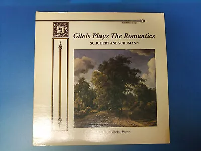 Musical Heritage Society Gilels Plays Schubert & Schumann Free Shipping • $12