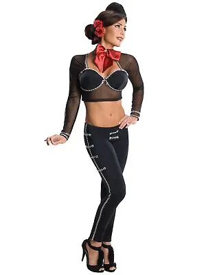 La Adelita Mexican Spanish Flamenco Dancer Bull Fighter Women Costume • $37.95