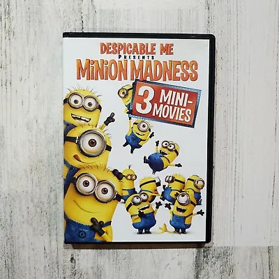 Despicable Me Presents Minion Madness (DVD 2012) • $3.96
