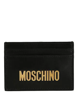 Moschino Mens Logo Lettering Card Holder • $189.99