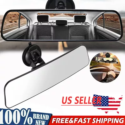 11  Panoramic Rear View Mirror Universal Interior Reduce Blind Spot For Toyota • $9.89