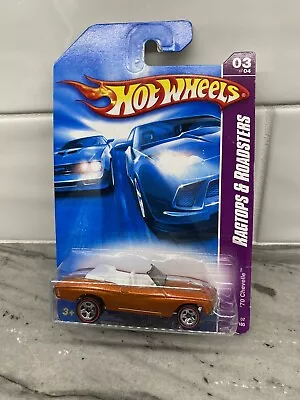 Hot Wheels Ragtops & Roadsters '70 Chevelle Redline • $9.23