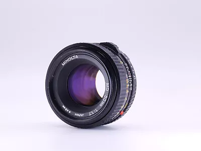 FAST GLASS!!  Minolta MD 50mm F/1.7 Film Camera Lens #6142234 • $30