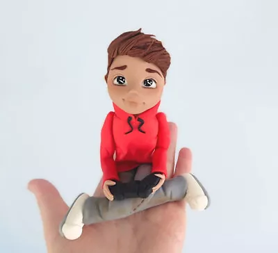 £45 • Buy GAMING CAKE TOPPER FIGURE Xbox Playstation Edible Fortnite PERSONALISED Chair 
