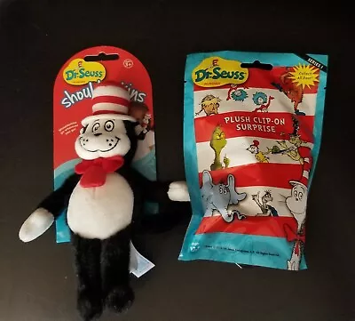 $17.50 • Buy Aurora Dr. Seuss' Cat In The Hat  Shoulderkin: 8 Inch Plush & Surprise ClipOn 